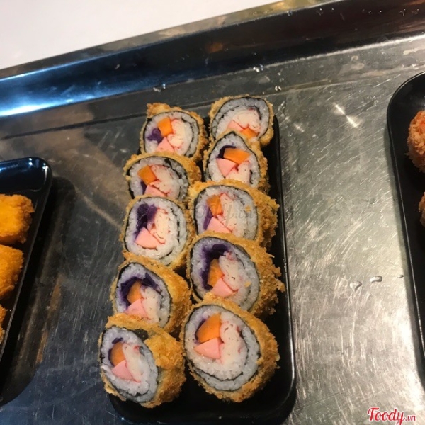 Kimbap chiên giòn